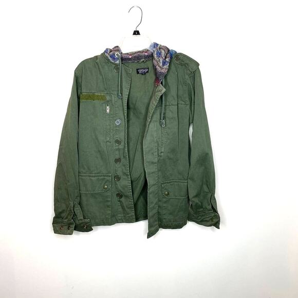 TopShop olive green casual jacket - Picture 1 of 6